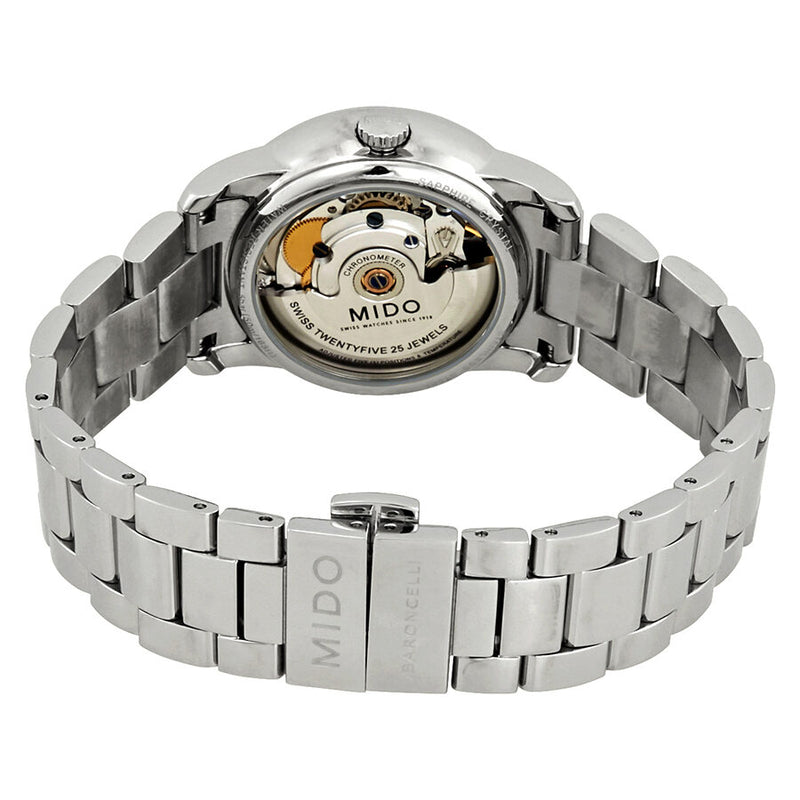 Mido Baroncelli Automatic Silver Dial Ladies Watch #M010.208.11.033.00 - Watches of America #3