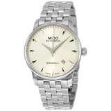 Mido Baroncelli II Automatic Beige Dial Men's Watch #M8600.4.14.1 - Watches of America