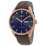 Mido Belluna II Automatic Blue Dial Men's Watch #M0246303604100 - Watches of America