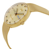 Mido Commander Automatic Yellow Gold Plated Unisex Watch #M8429.3.22.13 - Watches of America #2