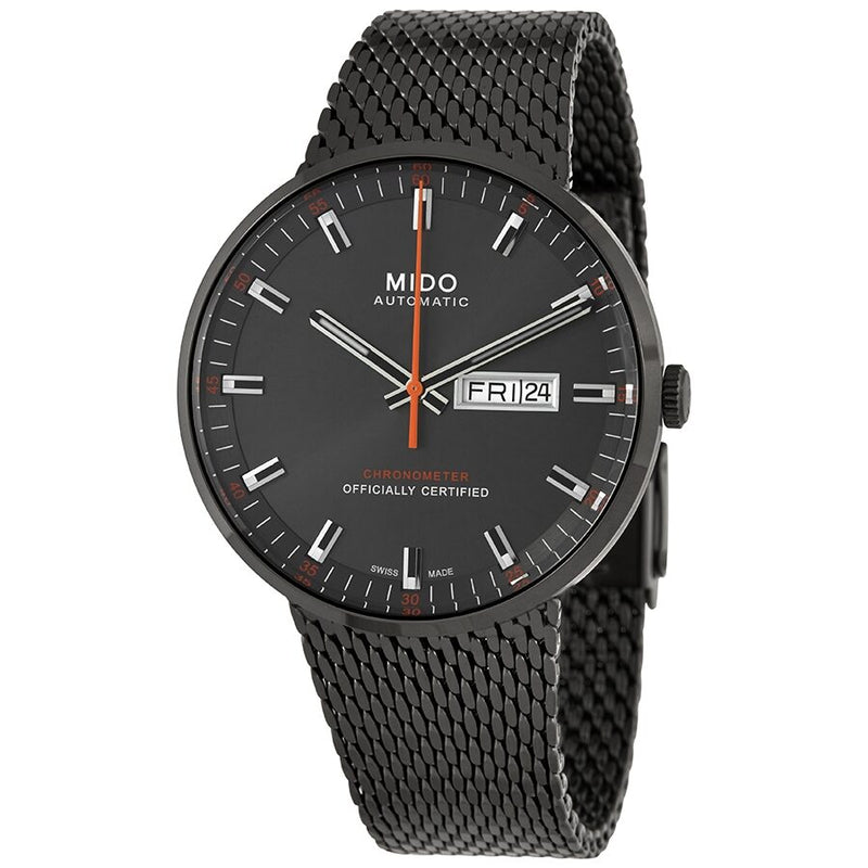 Mido Commander Icône Automatic Anthracite Dial Men's Watch #M031.631.33.061.00 - Watches of America