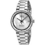 Mido Commander II Automatic Mother of Pearl Ladies Watch #M014.207.11.116.00 - Watches of America