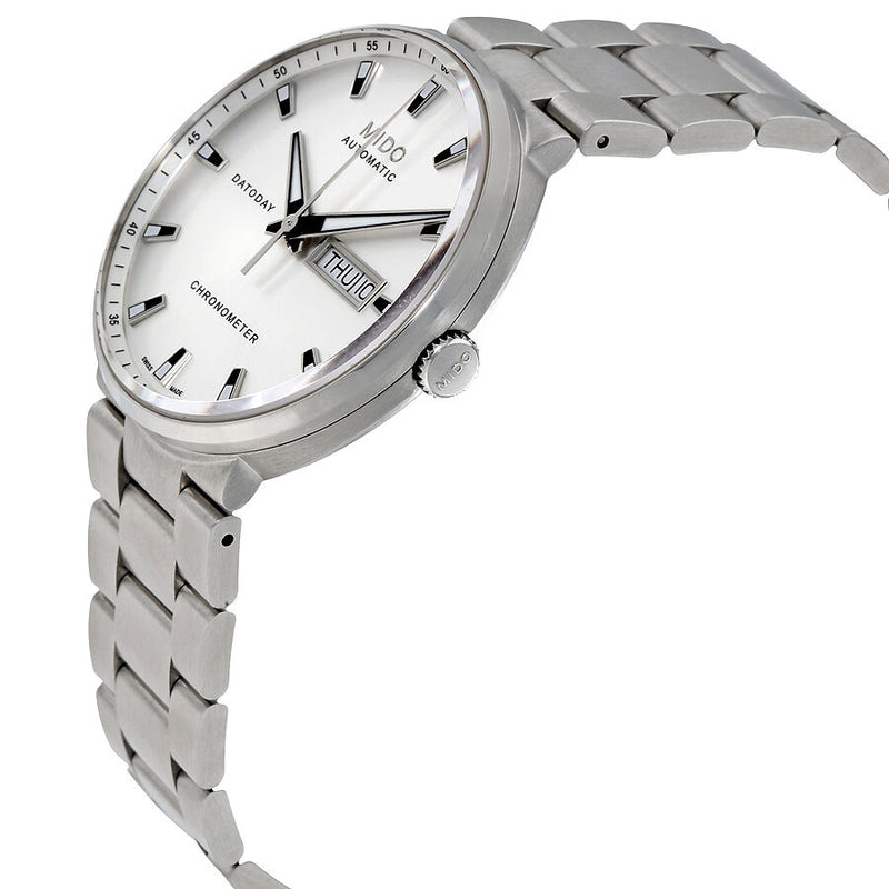 Mido Commander II Automatic Chornometer Silver Dial Men's Watch #M014.431.11.031.00 - Watches of America #2