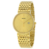 Mido Dorada Gold Dial Gold-plated Men's Watch M0096103302100#M009.610.33.021.00 - Watches of America
