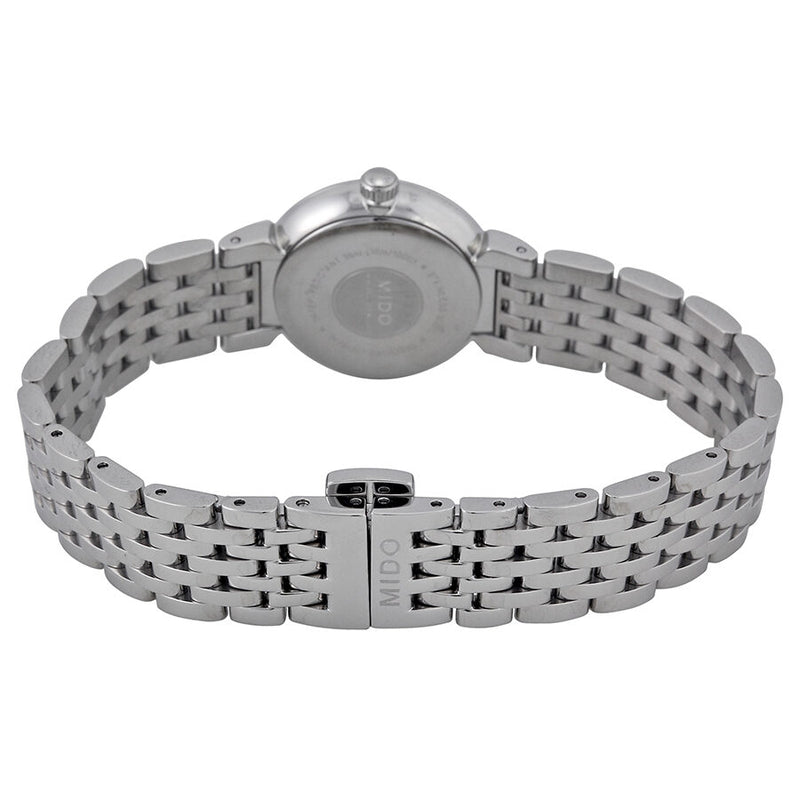 Mido Dorada White Dial Stainless Steel Ladies Watch M21304261#M2130.4.26.1 - Watches of America #3
