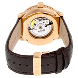 Mido Great Wall Automatic Black Dial Brown Leather Men's Watch #M0196313629700 - Watches of America #3