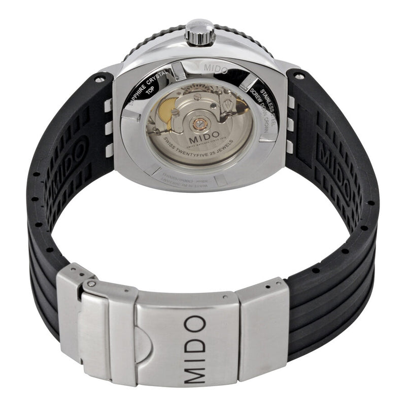 Mido Helium Valve Automatic Black Dial Men's Watch #M0066301705722 - Watches of America #3