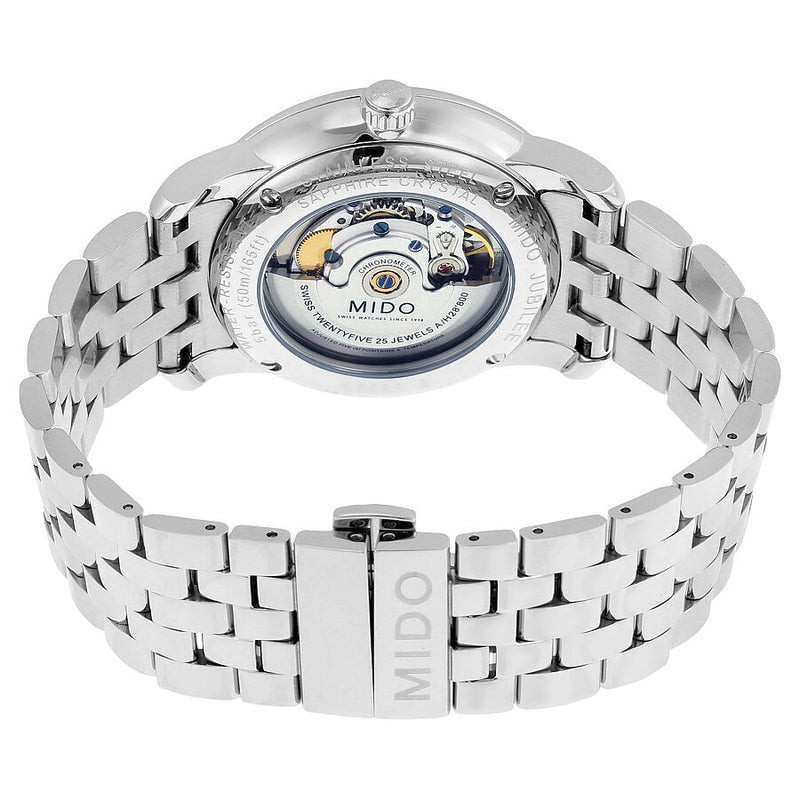 Mido Jubilee Automatic Black Dial Stainless Steel Men's