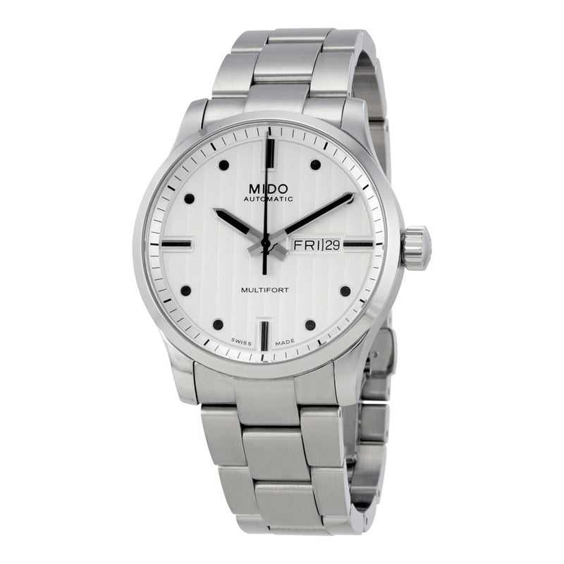 Mido Multifort Automatic Silver Dial Men's Watch #M005.430.11.031.80 - Watches of America