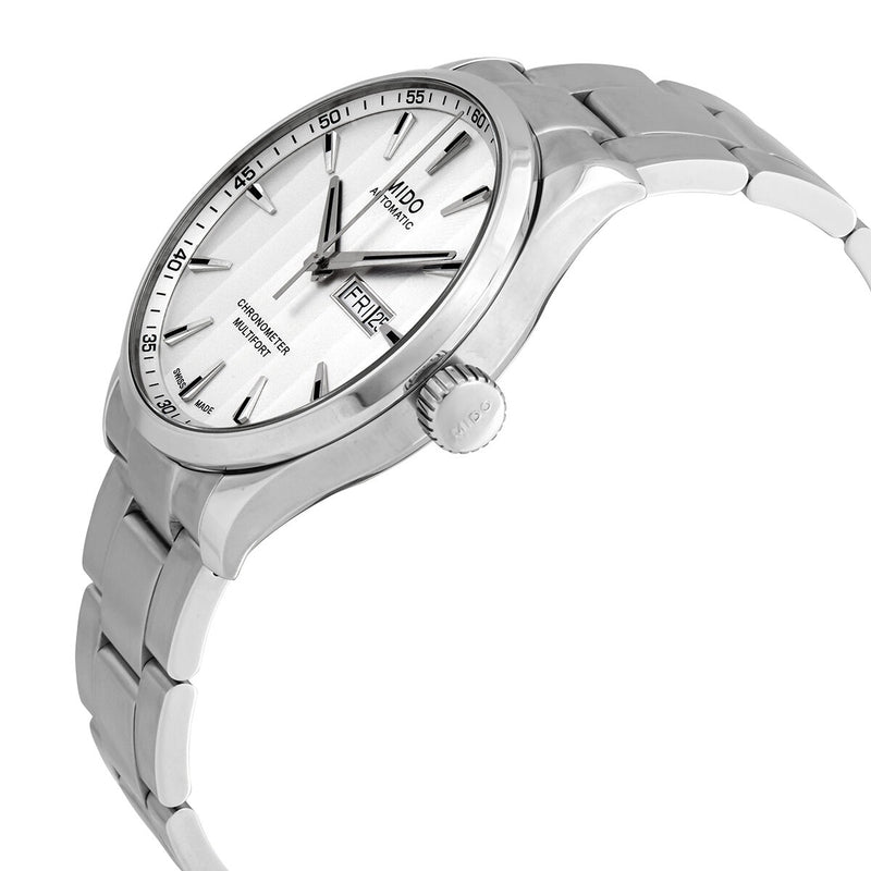 Mido Multifort Chronometer Automatic White Dial Men's Watch #M038.431.11.031.00 - Watches of America #2