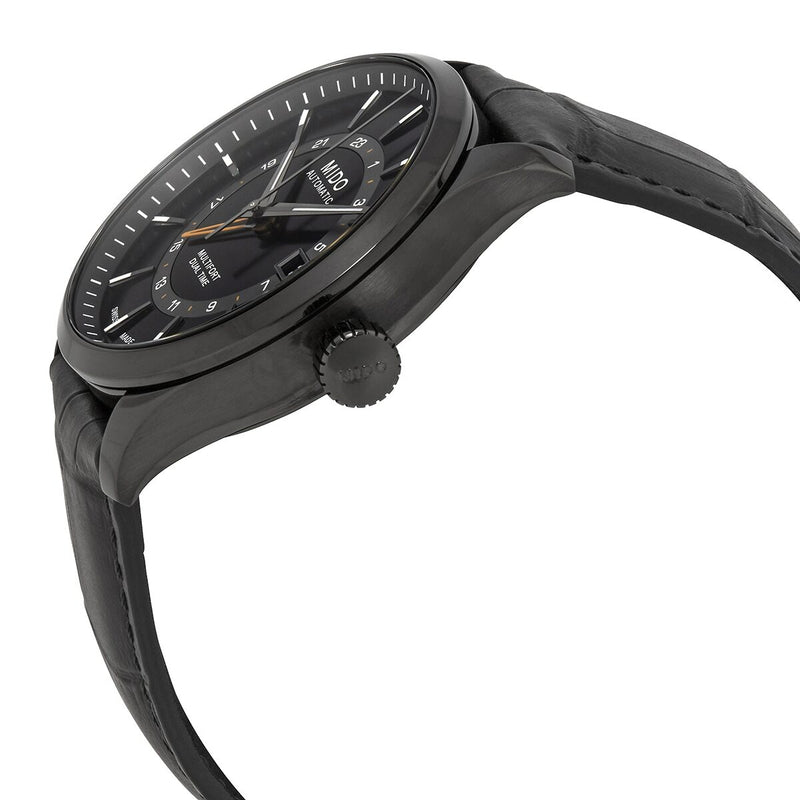 Mido Multifort Dual Time Automatic Black Dial Men's Watch #M0384293605100 - Watches of America #2