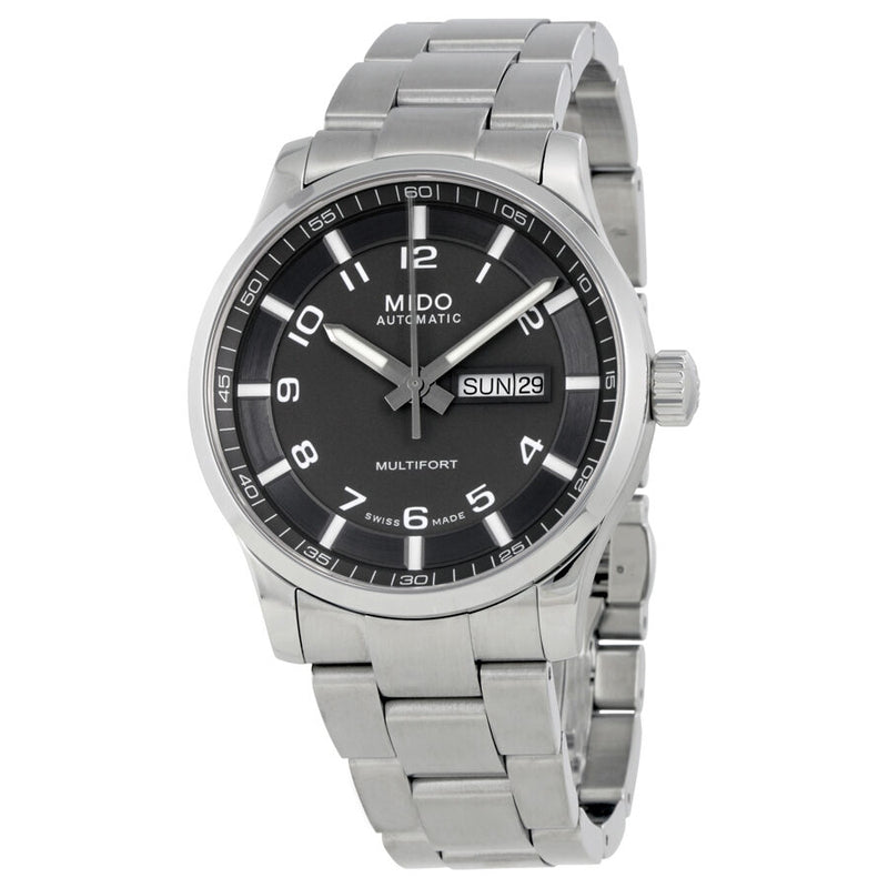 Mido Multifort Automatic  Gray Dial Men's Watch #M005.430.11.082.80 - Watches of America