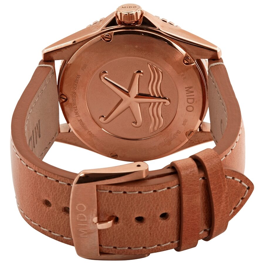 Reloj mido discount ocean star naranja