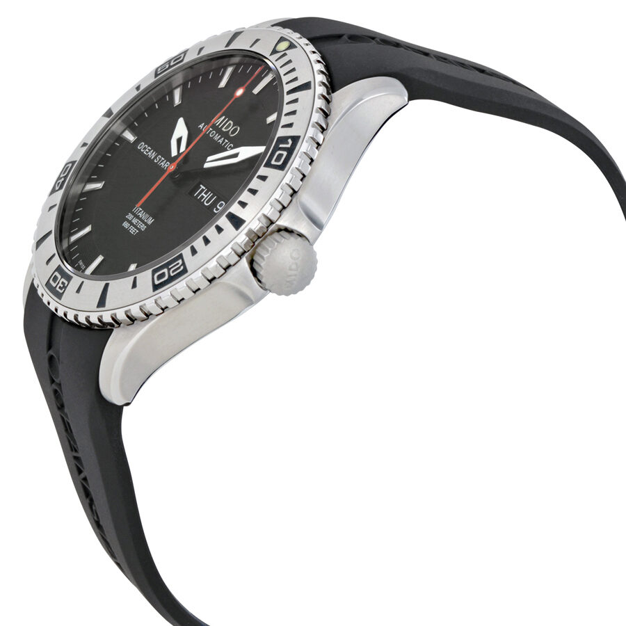 Reloj Mido Ocean Star autom tico para hombre con esfera negra M011