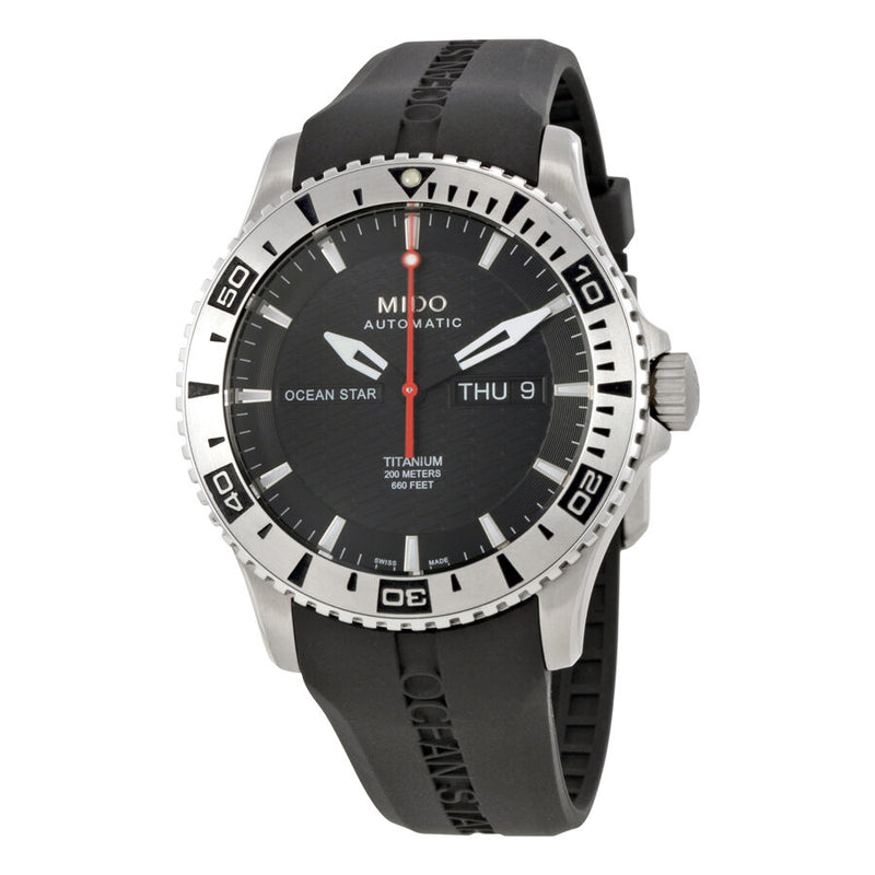 Mido Ocean Star Automatic Black Dial Men's Watch #M011.430.47.051.02 - Watches of America