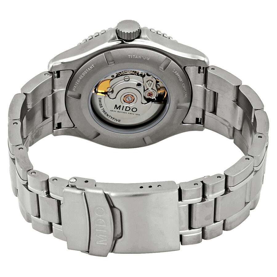 Mido ocean star store captain iv titanium