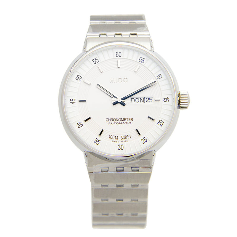 Mido PERFECT White Dial Unisex Watch #M83404B11 - Watches of America #3