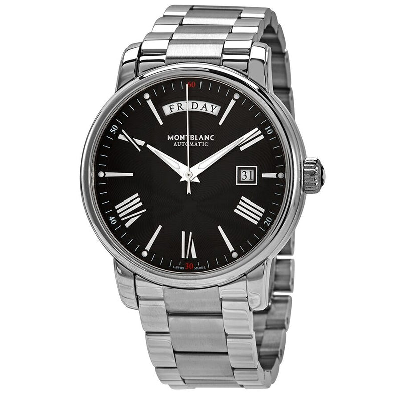 Montblanc 4810 Day-Date Automatic Black Dial Men's Watch #115937 - Watches of America