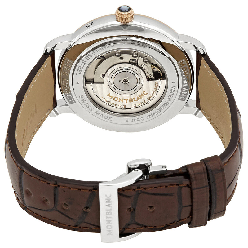 Montblanc Star Legacy Moonphase Automatic Silver Dial Men's Watch #117580 - Watches of America #3