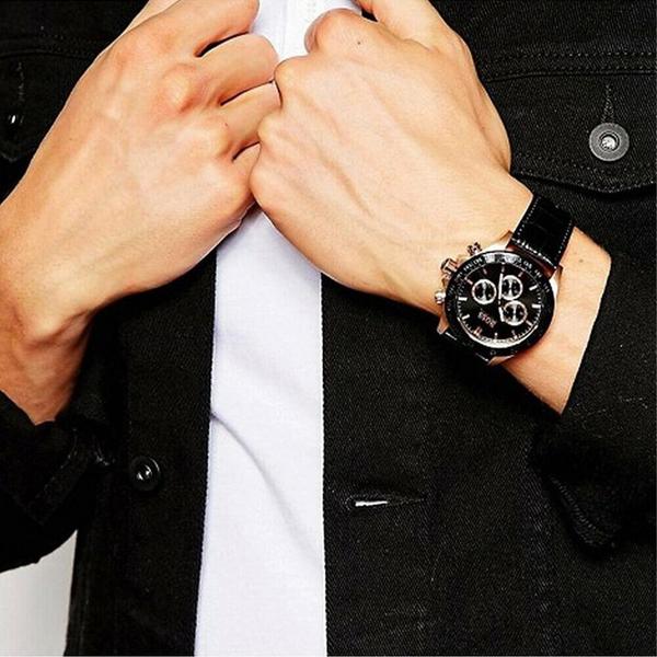 Hugo Boss Chronograph Black Dial Men's Watch 1513218 - Watches of America #3