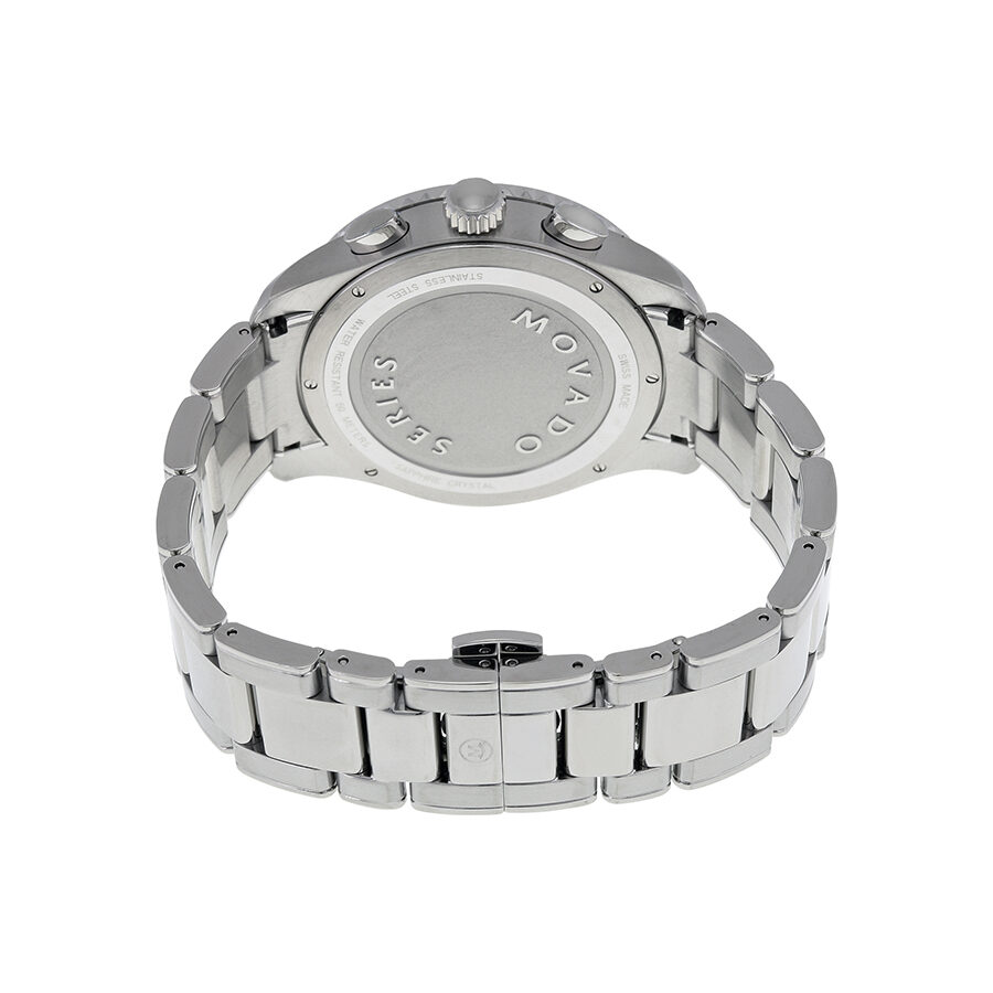 Movado 800 Black Dial Performance Steel Chronograph Men s Watch 2600094 Watches of America