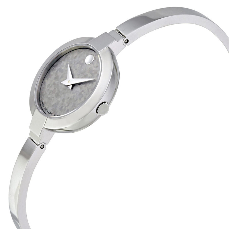 Movado Bela Silver Metallic Dial Ladies Watch #0607017 - Watches of America #2