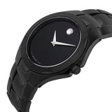 Movado Black Dial Black PVD Stainless Steel Men's Watch #0606536 - Watches of America #2