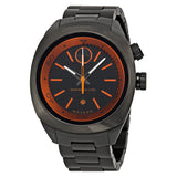 Movado Bold Black and Orange Dial Gunmetal Ion-plated Watch #3600213 - Watches of America