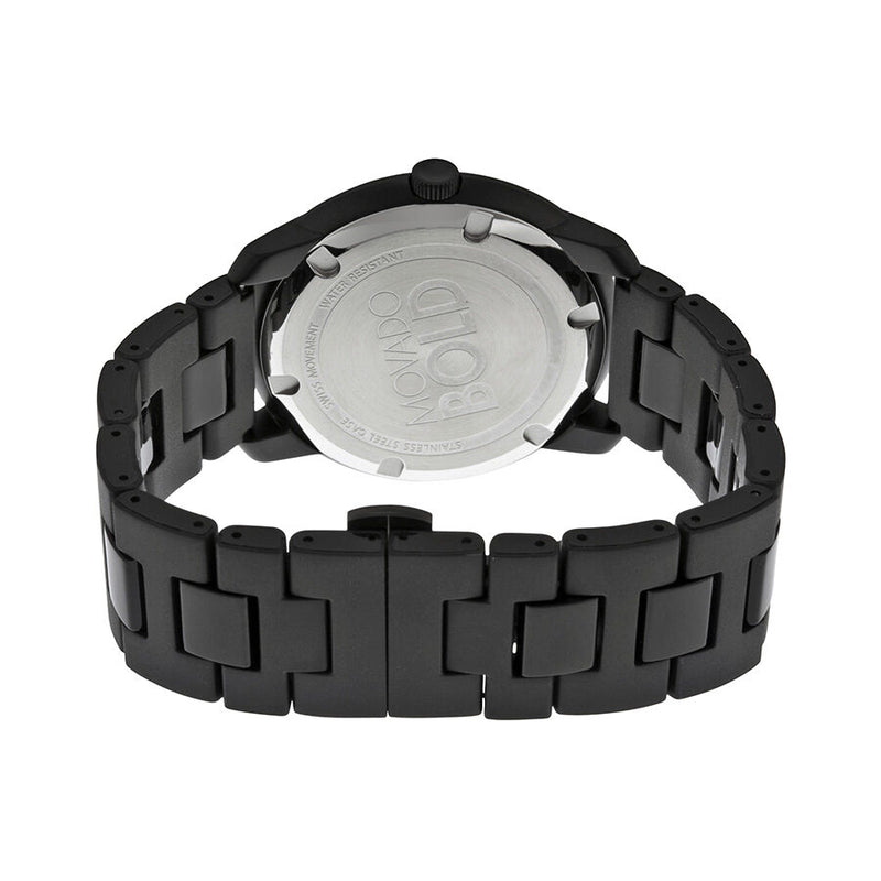 Movado Bold Black Dial Black Ion-plated Men's Watch #3600195 - Watches of America #3