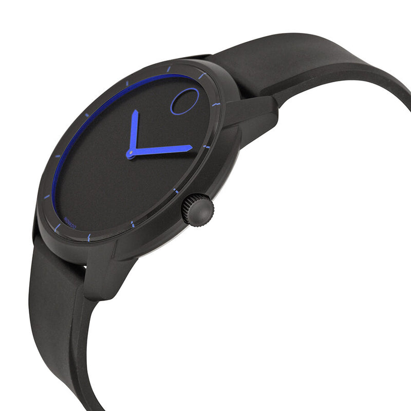 Movado Bold Black Dial Black Polyurethane Unisex Watch #3600191 - Watches of America #2
