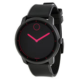 Movado Bold Black Dial Black Polyurethane Unisex Watch #3600192 - Watches of America