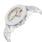 Movado Bold Chronograph White Ceramic Ladies Watch #3600187 - Watches of America #2