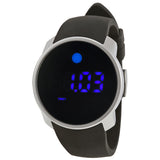 Movado Bold Digital Touch Screen Dual-Time Stainless Steel Men's Watch #3600146 - Watches of America