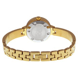 Movado Bold Dot Gold Dial Yellow Gold-plated Ladies Watch #3600322 - Watches of America #3