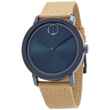 Movado Bold Evolution Quartz Blue Dial Men's Watch #3600691 - Watches of America