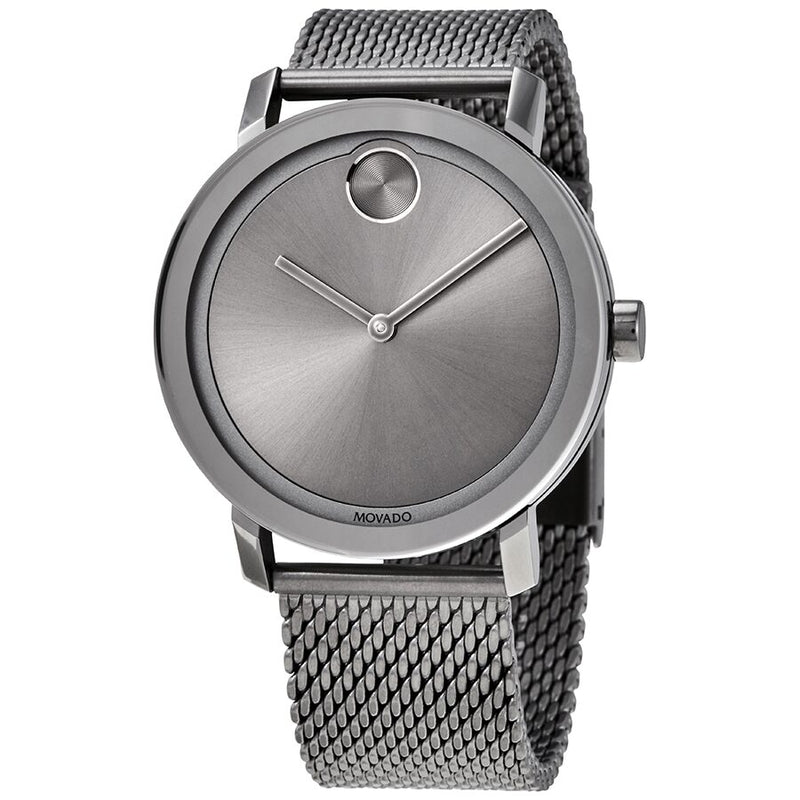 Movado Bold Grey Sunray Dial Men's Watch #3600561 - Watches of America