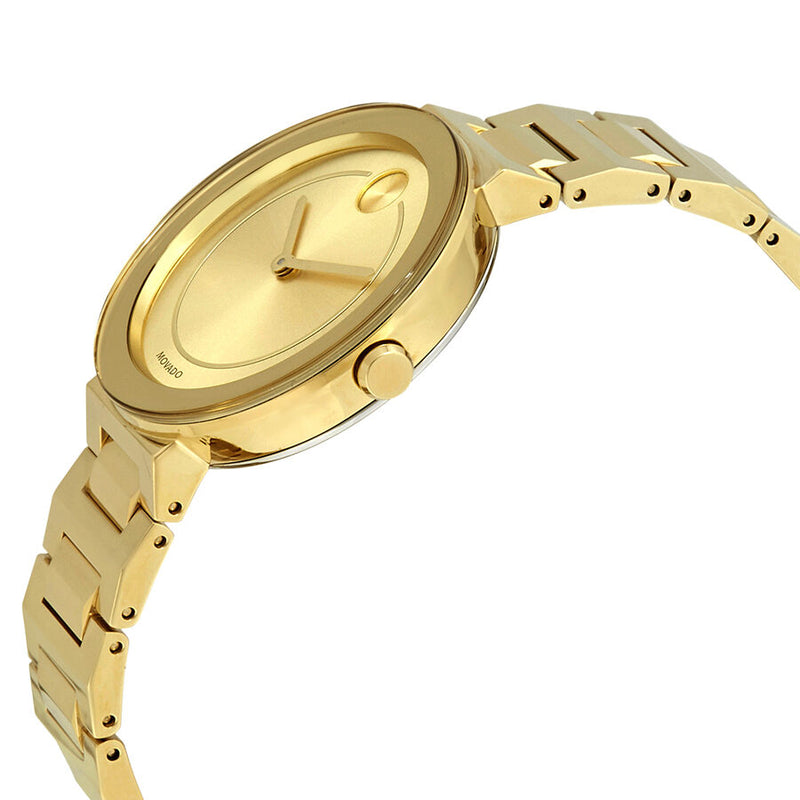 Movado Bold Light Gold Dial Light Gold-toned Ladies Watch #3600498 - Watches of America #2