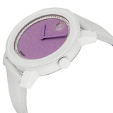 Movado Bold Lavender Dial Patent Leather Strap Ladies Watch #3600219 - Watches of America #2