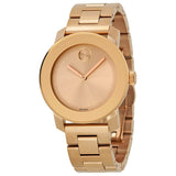 Movado Bold Rose Dial Rose Gold Ion-plated Unisex Watch #3600188 - Watches of America