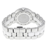 Movado Cerena Steel and White Ceramic Ladies Watch #0606540 - Watches of America #3