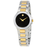 Movado Collection Black Dial Ladies Watch 606908#0606908 - Watches of America