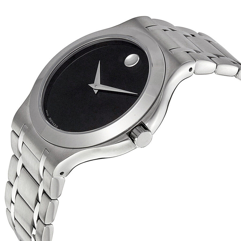 Movado Corporate Exclusive Black Dial Stainless Steel Men s Watch 0606276 Watches of America