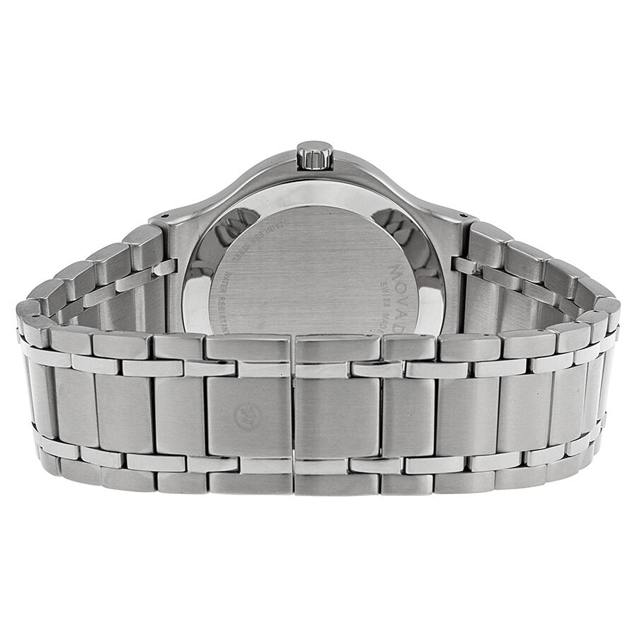 Movado Corporate Exclusive Black Dial Stainless Steel Men s Watch 0606276 Watches of America