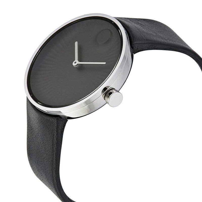 Movado Edge Black Aluminum Dial Men's Watch #3680002 - Watches of America #2