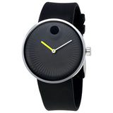 Movado Edge Black Aluminum Dial Men's Watch #3680003 - Watches of America