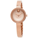 Movado Edge Concave Aluminum Dial Ladies Bangle Watch #3680022 - Watches of America