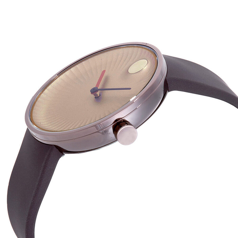 Movado Edge Copper-Toned Dial Brown Ion-plated Stainless Steel Case Men's Watch #3680043 - Watches of America #2