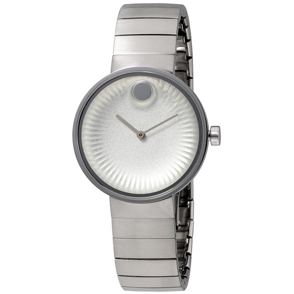 Movado edge silver best sale