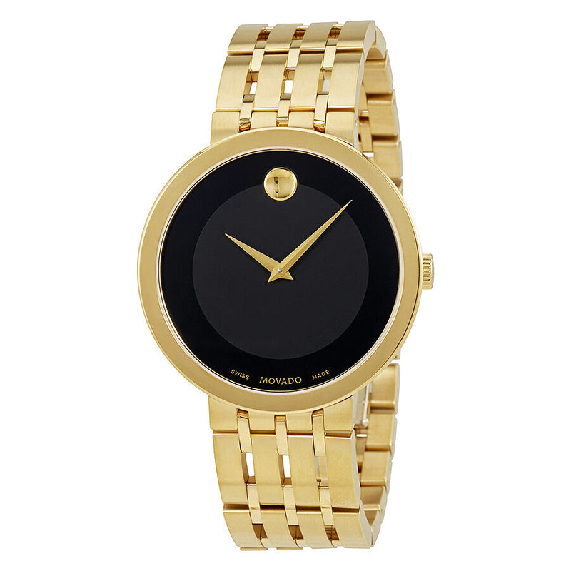 Movado Esperanza Black Dial Men's Watch #0607059 - Watches of America