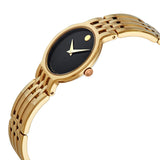 Movado Esperanza Quartz Black Dial Ladies Watch #0607149 - Watches of America #2